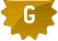 Badge gold