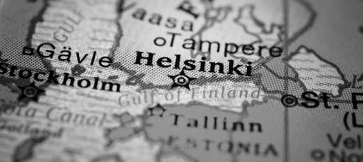 Map of Helsinki