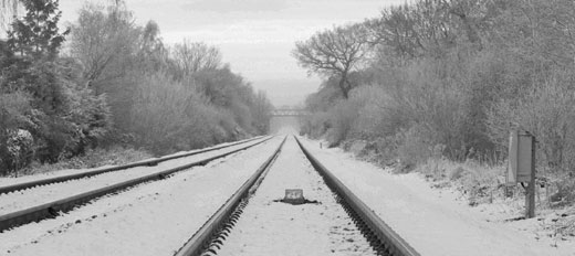 Literally Frozen Rails